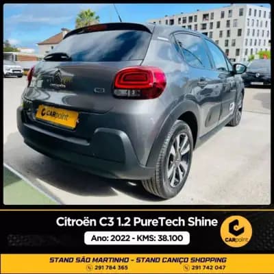 Sell Citroën C3 2022 - 17900 EUR, 38100 km - AUTO.MOTO.pt