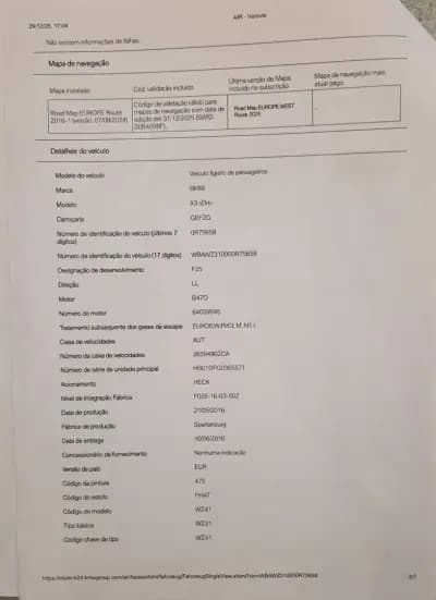 Vendo BMW X3 2016 - 23900 EUR, 166201 km - AUTO.MOTO.pt