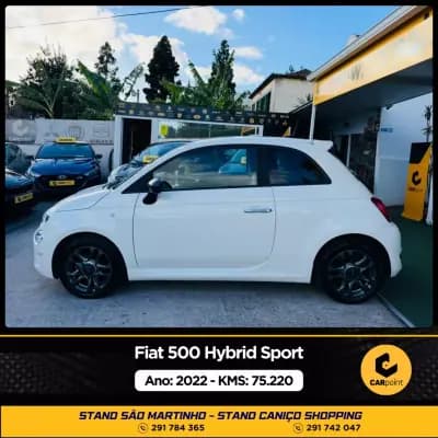 Vendo Fiat 500 2022 - 15900 EUR, 75220 km - AUTO.MOTO.pt