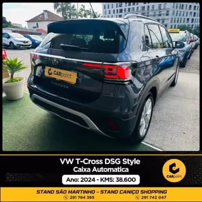 Vendo Volkswagen T-Cross 2024 - 24900 EUR, 38600 km - AUTO.MOTO.pt