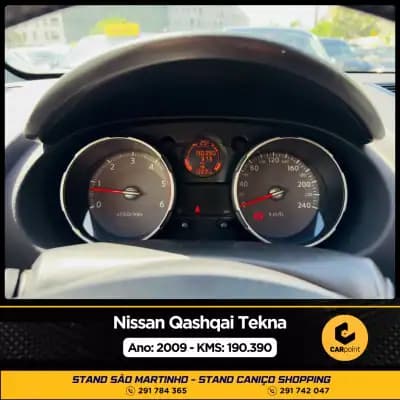 Vendo Nissan Qashqai 2009 - 9990 EUR, 190400 km - AUTO.MOTO.pt