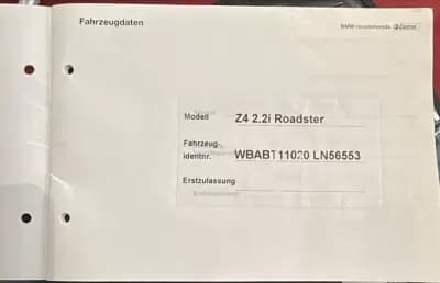 Vendo BMW Z4 2005 - 19900 EUR, 97000 km - AUTO.MOTO.pt