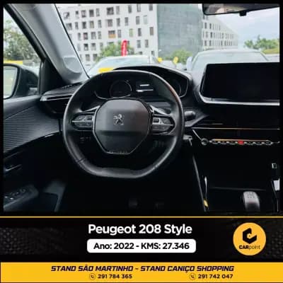 Sell Peugeot 208 2022 - 17900 EUR, 27346 km - AUTO.MOTO.pt