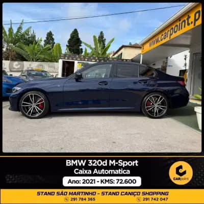 Vendo BMW 320 2021 - 39900 EUR, 72600 km - AUTO.MOTO.pt