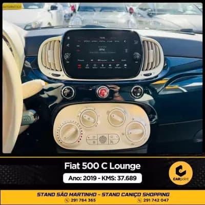 Sell Fiat 500 2019 - 14900 EUR, 37689 km - AUTO.MOTO.pt