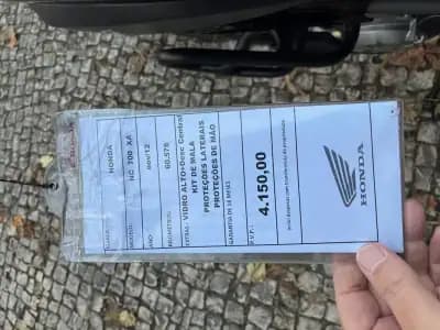 Vendo mota Honda NC700X 2012 - 4150 EUR, 60745 km - AUTO.MOTO.pt