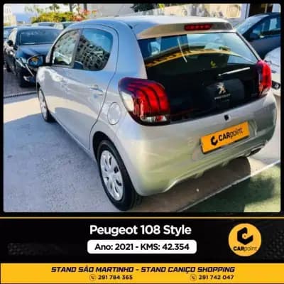 Vendo Peugeot 108 2021 - 11900 EUR, 53100 km - AUTO.MOTO.pt