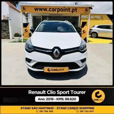 Vendo Renault Clio Sport Tourer 2019 - 13900 EUR, 93650 km - AUTO.MOTO.pt