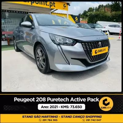 Sell Peugeot 208 2021 - 16900 EUR, 73650 km - AUTO.MOTO.pt