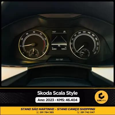 Vendo Skoda Scala 2023 - 21900 EUR, 46404 km - AUTO.MOTO.pt