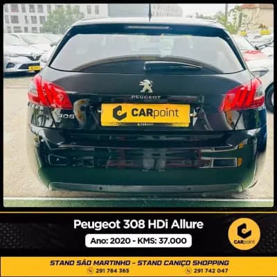 Sell Peugeot 308 2020 - 20900 EUR, 37000 km - AUTO.MOTO.pt