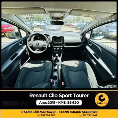 Vendo Renault Clio Sport Tourer 2019 - 13900 EUR, 93650 km - AUTO.MOTO.pt
