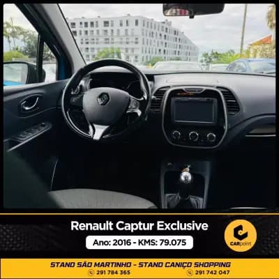 Vendo Renault Captur 2016 - 16900 EUR, 79075 km - AUTO.MOTO.pt