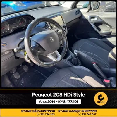 Vendo Peugeot 208 2014 - 9990 EUR, 177101 km - AUTO.MOTO.pt