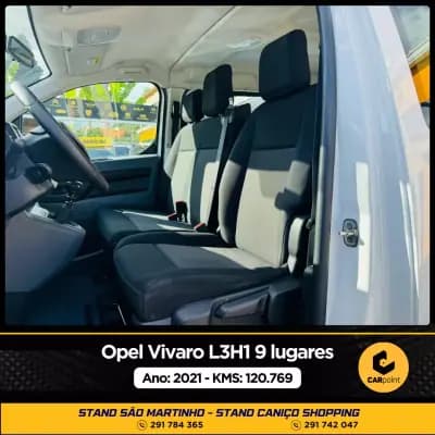 Vendo Opel Vivaro 2021 - 31900 EUR, 120800 km - AUTO.MOTO.pt
