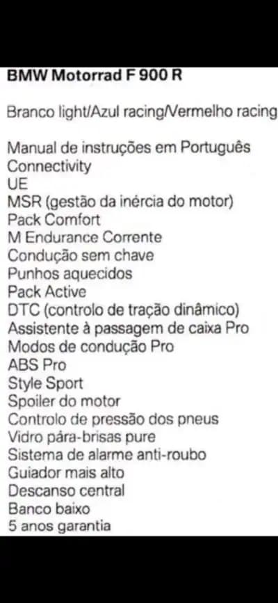 Vendo mota BMW F 900 R 2023 - 10900 EUR, 1060 km - AUTO.MOTO.pt