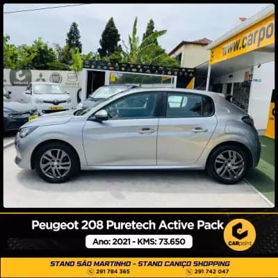 Sell Peugeot 208 2021 - 16900 EUR, 73650 km - AUTO.MOTO.pt