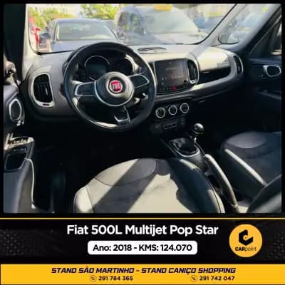 Vendo Fiat 500L 2018 - 12900 EUR, 124070 km - AUTO.MOTO.pt