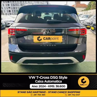 Vendo Volkswagen T-Cross 2024 - 24900 EUR, 38600 km - AUTO.MOTO.pt