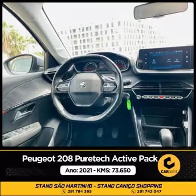 Sell Peugeot 208 2021 - 16900 EUR, 73650 km - AUTO.MOTO.pt