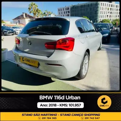 Vendo BMW 116 2018 - 18900 EUR, 102000 km - AUTO.MOTO.pt