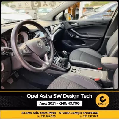 Vendo Opel Astra 2021 - 17900 EUR, 43700 km - AUTO.MOTO.pt