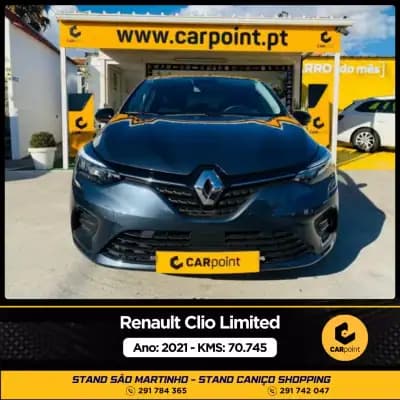 Vendo Renault Clio 2021 - 16900 EUR, 70745 km - AUTO.MOTO.pt