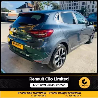 Vendo Renault Clio 2021 - 16900 EUR, 70745 km - AUTO.MOTO.pt