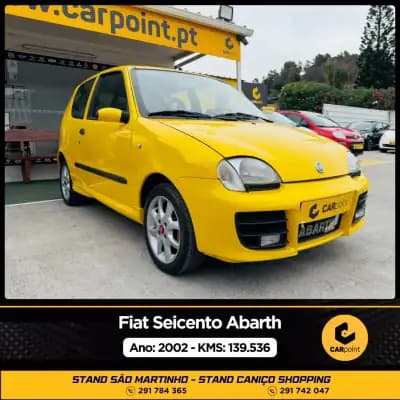 Vendo Fiat Seicento 2002 - 4000 EUR, 139536 km - AUTO.MOTO.pt