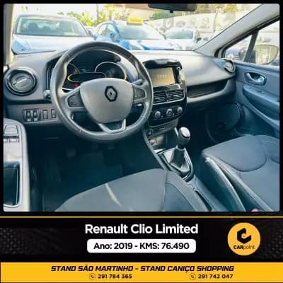 Vendo Renault Clio 2019 - 14900 EUR, 76490 km - AUTO.MOTO.pt