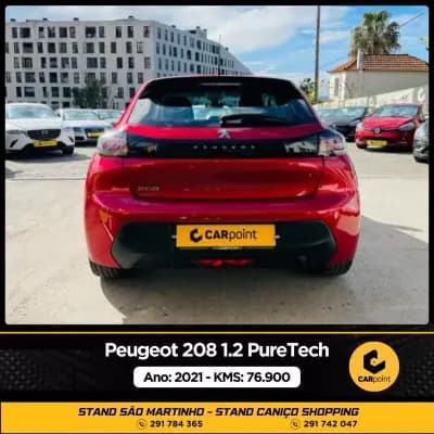 Vendo Peugeot 208 2021 - 18900 EUR, 78044 km - AUTO.MOTO.pt