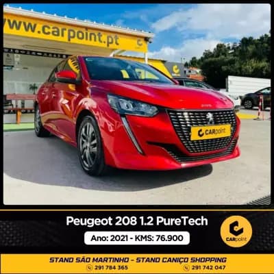 Vendo Peugeot 208 2021 - 18900 EUR, 78044 km - AUTO.MOTO.pt