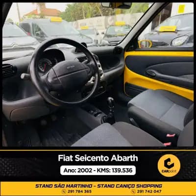 Vendo Fiat Seicento 2002 - 4000 EUR, 139536 km - AUTO.MOTO.pt