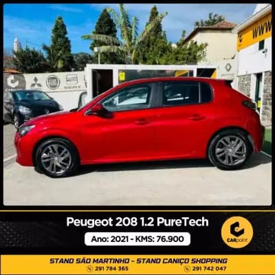 Vendo Peugeot 208 2021 - 18900 EUR, 78044 km - AUTO.MOTO.pt