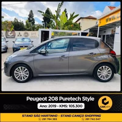 Vendo Peugeot 208 2019 - 12900 EUR, 105392 km - AUTO.MOTO.pt