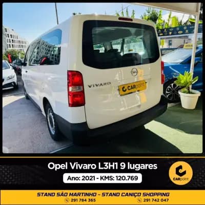 Vendo Opel Vivaro 2021 - 31900 EUR, 120800 km - AUTO.MOTO.pt