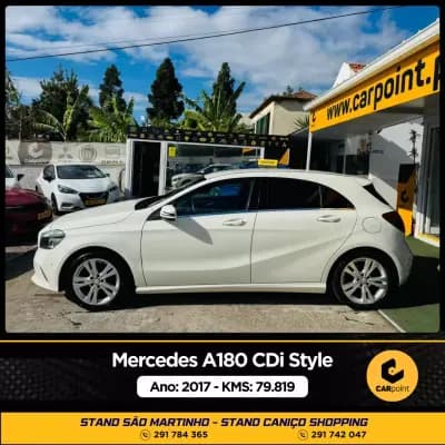 Sell Mercedes-Benz A 180 2017 - 22900 EUR, 79850 km - AUTO.MOTO.pt