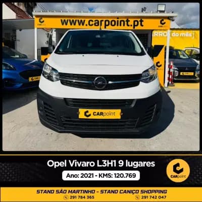 Vendo Opel Vivaro 2021 - 31900 EUR, 120800 km - AUTO.MOTO.pt
