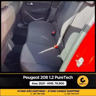Vendo Peugeot 208 2021 - 18900 EUR, 78044 km - AUTO.MOTO.pt