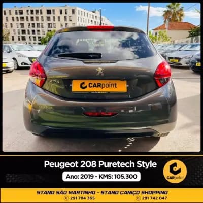 Vendo Peugeot 208 2019 - 12900 EUR, 105392 km - AUTO.MOTO.pt
