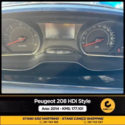 Vendo Peugeot 208 2014 - 9990 EUR, 177101 km - AUTO.MOTO.pt