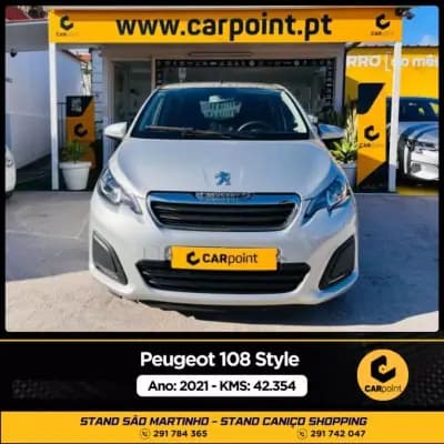 Vendo Peugeot 108 2021 - 11900 EUR, 53100 km - AUTO.MOTO.pt