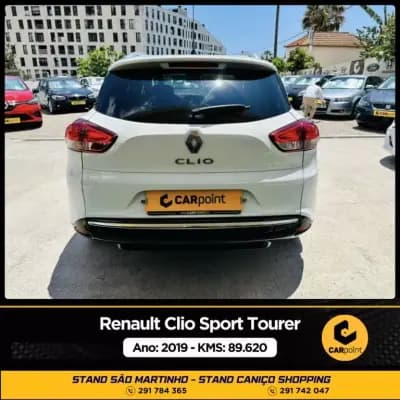 Vendo Renault Clio Sport Tourer 2019 - 13900 EUR, 93650 km - AUTO.MOTO.pt