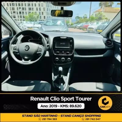 Vendo Renault Clio Sport Tourer 2019 - 13900 EUR, 93650 km - AUTO.MOTO.pt